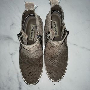 Steve Madden wedge sneaker boots